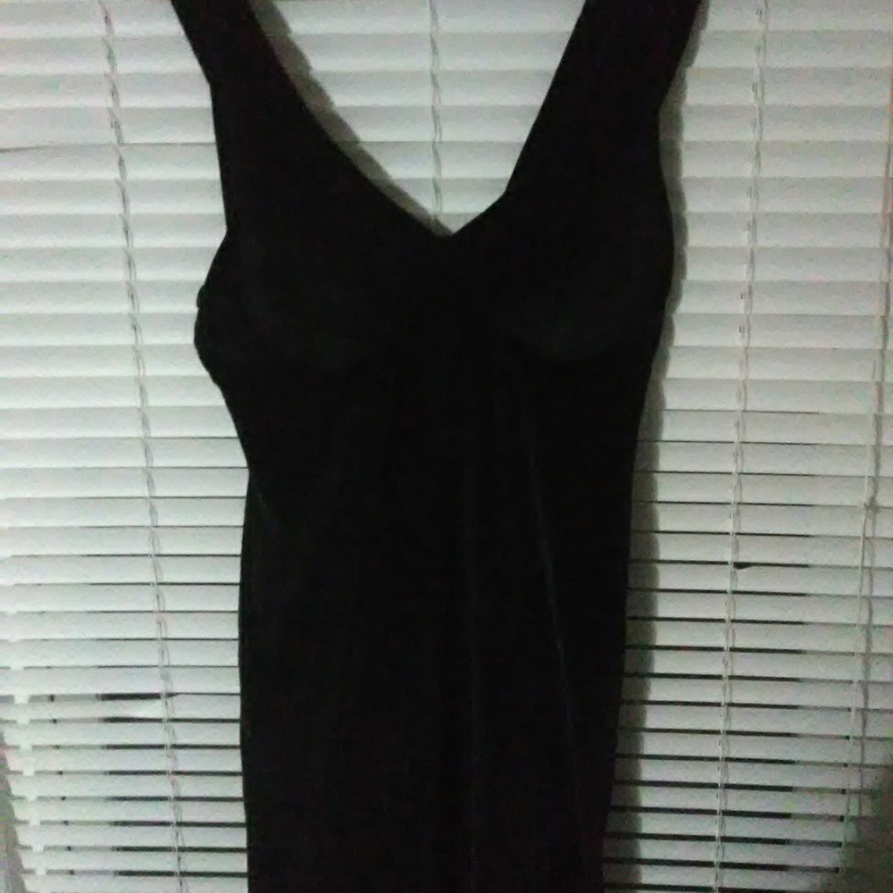 Black Velvet mini cocktail dress